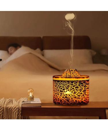 GIISH 1 Piece USB Volcano-Flame Air Mini Humidifier As Shown ABS+PP+Electronic Components for Fragrance Mist Ambient Night Light - Buy Online on GoSupps.com