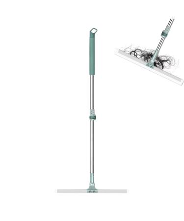 Floor Scraping Wiper with Retractable Handle | Multifunctional Magic Broom Retractable Silicone Scraping Broom 3in-1 Sweepers 180 Degree Rotatable Floor Wiper