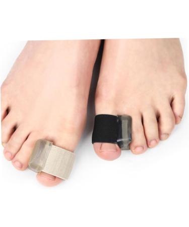 Hemoton 4 Pairs Bunion Separator Spacers for Women and Men - Black 2.5x2cm - Buy Online on GoSupps.com