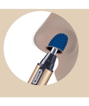 OUSIKA Electric Nose Hair Trimmer - Safe Facial Hair Shaver for Men & Women | Premium Grooming Tool - Buy Online on GoSupps.com