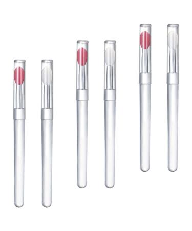 FRCOLOR 24 Pcs Silicone Lip Brush Set - Portable Lipstick Applicator & Makeup Brushes for Women - Assorted Colors - Buy Online on GoSupps.com