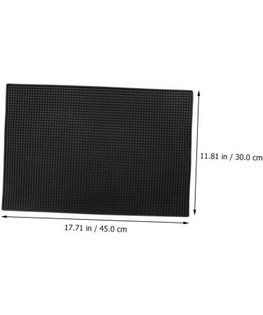 Ipetboom 1pc Non-Slip Hair Cutting Tool Barber Station Mat Silicone Mat for Hair Tools Portable Hair Straightener Hot Styling Tools Mat Hair Tools Mat Anti-Skid Pad PVC Thicken Coaster - Buy Online on GoSupps.com