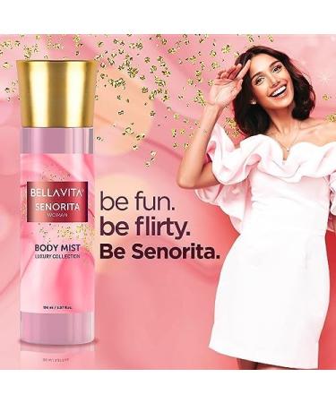 prime craft Luxury Senorita Women Body Spray Mist Perfume for Refreshing Floral & pomegranate Long Lasting Fragrance with Mint 150 Ml - Buy Online on GoSupps.com