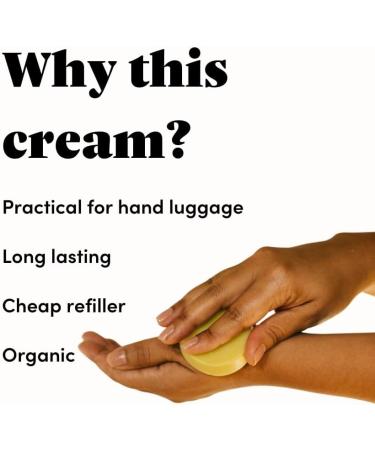 4peoplewhocare Hand Cream 30g - Vegan Organic - Solid Cream for Dry Hands - Shea Butter Candelilla Wax Olive Oil - Natural Cosmetics (Box) - Buy Online on GoSupps.com