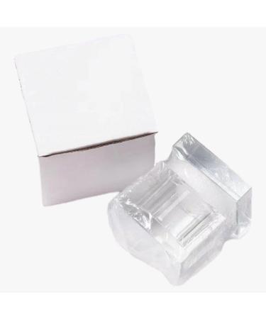 Nail Dappen Dish Crystal Glass Manicure Nail Cup Nail Liquid Cup with Lid Professional Acrylic Liquid Monomer Small Dappen Dish for Acrylic Nails Transparent - Buy Online on GoSupps.com