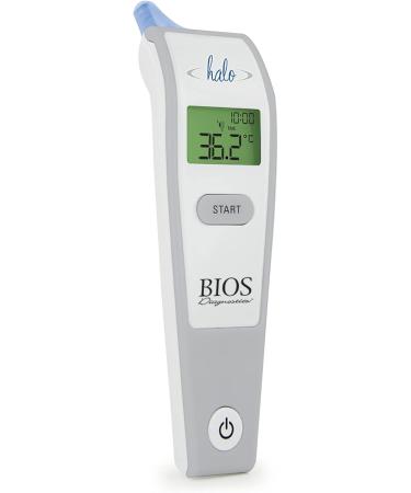 BIOS Diagnostics 1 Second Ear Thermometer Illuminated Probe Fever Glow Technology Stores 30 readings C/F Switchable Storage Case - Buy Online on GoSupps.com