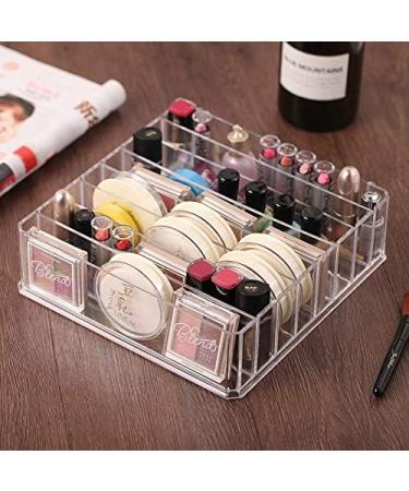 Anncus Eyeshadow Receiving Powder Receiving Boxwder Puff Lipstick Receiving Frame Desktop Cosmetics Finishing Box - (Color: A1) - Buy Online on GoSupps.com