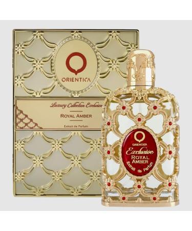 Orientica Luxury Collection Exclusive Royal Amber Extrait de Parfum - 2.7oz/80ml - Gourmand Fragrance for Women Women's Perfume with Notes of Bergamot Melon Vanilla & Pineapple - Buy Online on GoSupps.com