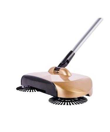Vacuum Cleaner Broom Broom Manual Sweeper Push Broom dust Collector Floor Marble Cleaning Broom Household Cleaning Tools for Broadleaf Trees and Carpets (Color : 1) (13)