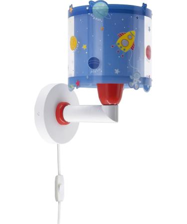 Dalber Children's Wall Lamp - Blue Cloud & Planet Solar System Light | Kids Room Decor 41349 - Buy Online on GoSupps.com