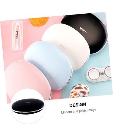 Solustre 3 Series Contact Lens Box | Compact Carrier Bag & Case with Mirror | Perfect for Colored & Invisible Lenses - Buy Online on GoSupps.com