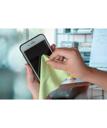 Ed Hicks 16 Premium Microfiber Cleaning Cloths for Glasses & Screens - 7x7 Large Pack with Storage Pouch - Buy Online on GoSupps.com