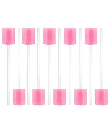 Gwxevce 10Pcs/Set Disposable Oral Care Sponge Swabs Flavored Sterile Dental Sticks