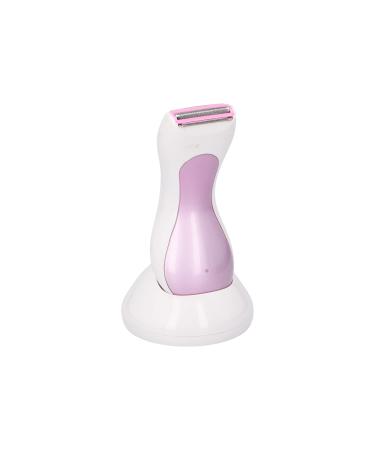 Dunlop Ladyshave - Razor for women - Rechargeable - Cordless - LED display - White/Pink 13.5 x 6 x 4 cm