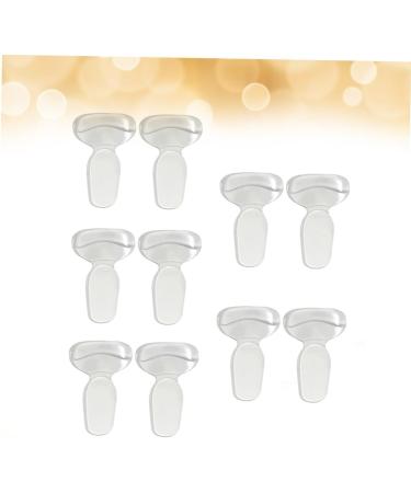 5 Pairs Silicone Gel Heel Grips - Anti-Slip Shoe Inserts & Transparent Pads for Ultimate Comfort - Buy Online on GoSupps.com