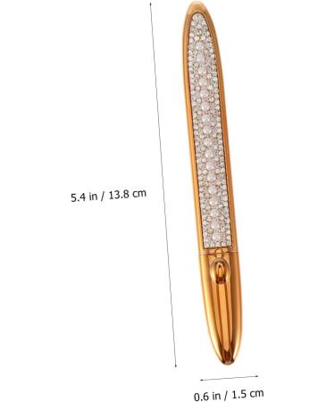 Mipcase Self Adhesive Mascara Eyelash Tools Eyeliner Pencil Black Makeup Supplies No Smudge Eye Shadow 1 count (Pack of 1) Golden - Buy Online on GoSupps.com