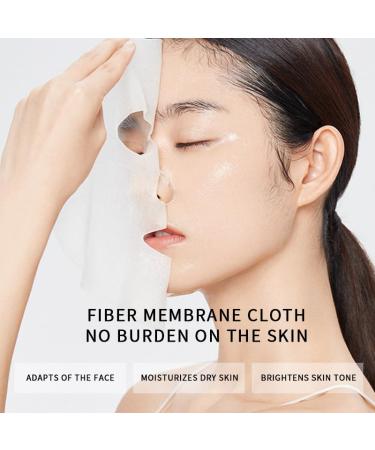 Korean Facial Mask 8 Pack - Hydrating Exfoliating & Revitalizing Sheet Masks for Deep Hydration Brightening & Anti-Aging - Nourishing Korean Skincare - Buy Online on GoSupps.com