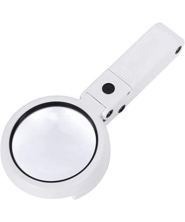 Lightweight Magnifying Glass 5/8X Hd with Eight Led Lights Handheld Stand Desktop Magnifying Glass for Reading and Maintenance Multi-Purpose Lofty Ambition - Buy Online on GoSupps.com