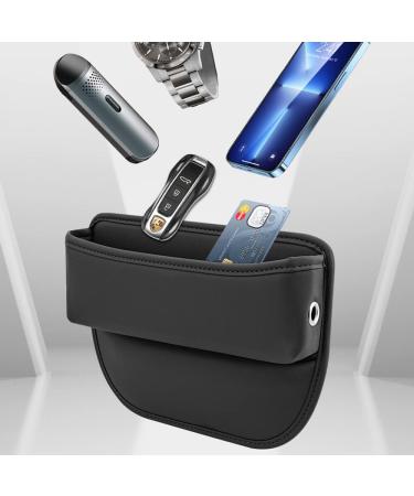 Car Seat Storage Box & Gap Organizer - Auto Accessories for Cell Phones & Essentials (Black) - Buy Online on GoSupps.com