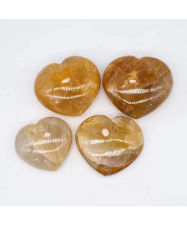 1pc 170g-230g Natural Crystal Folk Crafts Gemstone Heart for Suitable for Home HOMEZHOU (Color : 1pc 170g-200g) - Buy Online on GoSupps.com