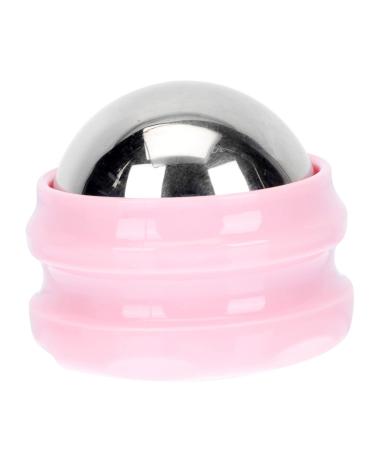 Beavorty 1 STK Massage ball Cool Face roller made of metal heat massage rolling massage device for the face Cold roller mini-roll Clear face balls plastic ABS ice hockey ball fitness
