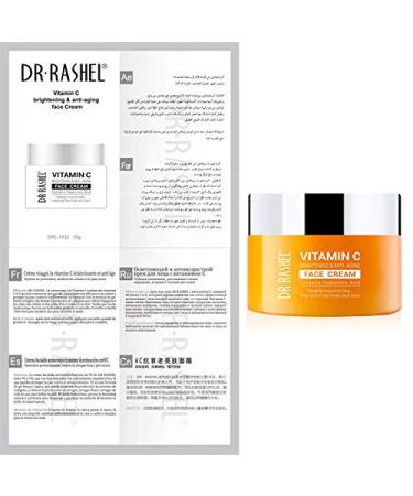 Dr Rashel Vitamin C Face Cream - Moisturizing & Nourishing Hydrating Essence for Radiant Skin | Fast International Shipping - Buy Online on GoSupps.com