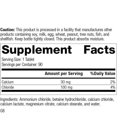 Standard Process Cal-Amo - pH and Lung Support Supplement - 90 Tablets - Buy Online on GoSupps.com