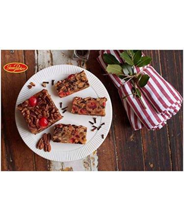 Jane Parker Fruitcake Bourbon & Rum Fruit Cake 1 Pound (16 Ounce) Loaf - Buy Online on GoSupps.com