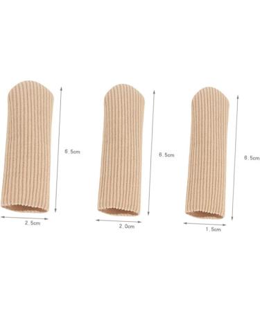 Silicone Gel Toe Sleeve 4pcs Set - Thumb & Finger Protector Caps for Feet, Toe Cover, Splitter & Protective Case - Toe Sleeve for Shut Up Feet - Picture 1 - Buy Online on GoSupps.com