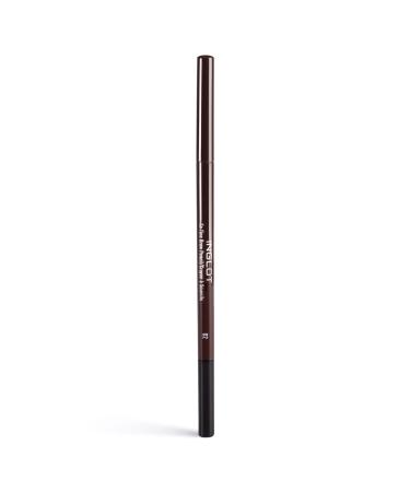 Inglot Eyebrow Pencil | Perfect Precision and Definition | Naturally Structured Brows | Spiral Brush | Long-Lasting Hold | So Fine Brow Pencil | 0.09 g : 02