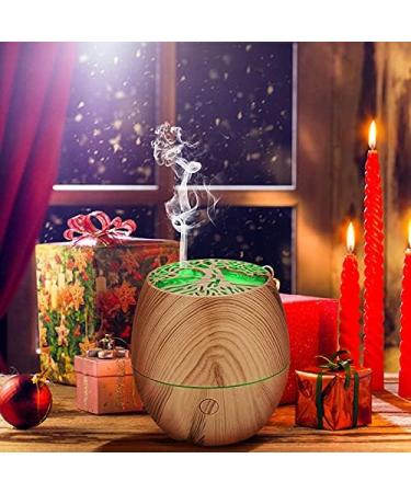 CCKeyin 120ml Portable Essential Oil Diffuser - Ultrasonic Humidifier with 7 Color-Changing LED Lights | Waterless Aromatherapy for Home & Travel - Buy Online on GoSupps.com