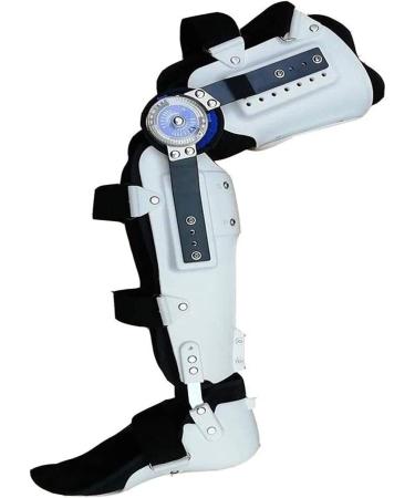 Adjustable Hip Joint Fixation Bracket Comfortable Ankle Foot Fixed Bracket Knee Ankle Foot Orthosis Knee Joint Corrector Achilles Tendon Surgery Ankle Joint Postoperative Care Brace 1030 Hip Knee Ank Left M40-46