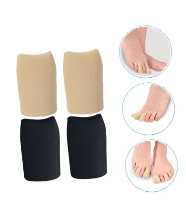 2 Pairs Gel Toe Sleeves & Protectors - Soft Cushions for Pinky Toes Corn Relief & Toe Spacers | International Shipping Available - Buy Online on GoSupps.com