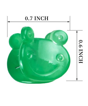 JIRIS 18PCS 0.6 Frog Hair Clips - Mini Green Frog Hair Accessories for Girls and Women - Buy Online on GoSupps.com