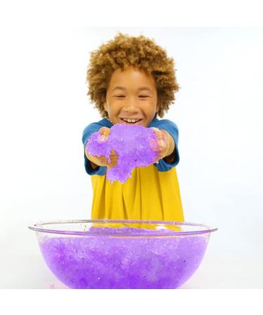 GELLI Baff 4 USE 4 X Purple & Aqua Glitter GELLI - 600G Turn Water Into Colourful Goo Children's Sensory and Bath Toy Certified Biodegradable Gift - Buy Online on GoSupps.com
