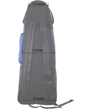 PROMATE Backpack for Mask, Snorkel & Fins - Scuba Diving Gear Bag for Snorkeling, Surfing, and Travel - Buy Online on GoSupps.com