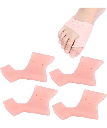 Bunion Hallux Valgus Corrector - 2 Pairs, Elastic & Breathable Toe Separator for Pain Relief - NonSurgical Correction Tool (Skin Color) - Buy Online on GoSupps.com