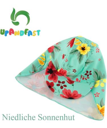 Upandfast Baby Zipper Swimwear with Snap Bottom UPF 50+ Sun Protection - Light Green (9-12 Months) - Buy Online on GoSupps.com