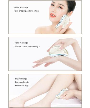VORDRASSIL 2023 Update 5-in-1 Facial Massager & Gua Sha Tools for Firming, V-line, Wrinkle Reduction - Diamond Surface with Base - Buy Online on GoSupps.com