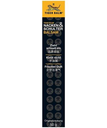 Buy Tiger Balm Neck & Shoulder Balm 50g | Relief for Muscle Pain | International Shipping - Buy Online on GoSupps.com