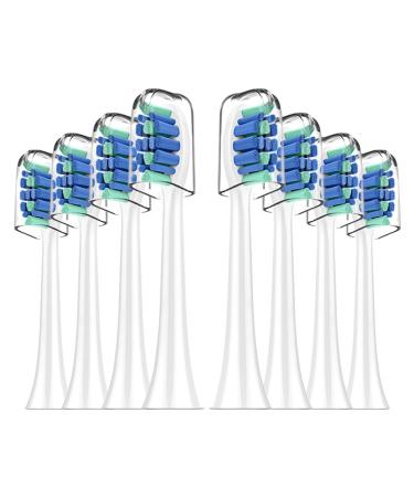 Electric Sonicare Replacement Heads Compatible with Philips Sonicare(Click-on/Snap-on)Toothbrush Replacement Brush Heads KD-G1