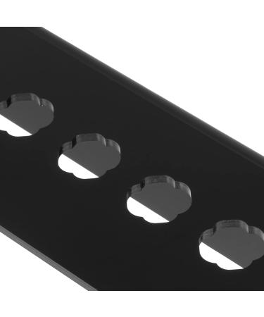 Premium Wall-Mounted Hairdresser Scissor Holder - Acrylic Hair Organizer (19x7.7cm) for Salon Storage - Dressoos - Buy Online on GoSupps.com