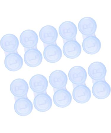 Solustre 10-Pack Contact Lens Case - Portable Plastic Storage & Travel Container - Contact Lens Holder & Care Box for Colored Lenses - Buy Online on GoSupps.com