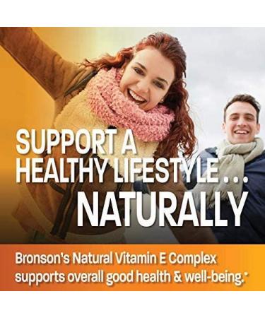 Natural Vitamin E Complex 400 I.U. Softgels - 250 Count (Pack of 1) - Buy Online on GoSupps.com