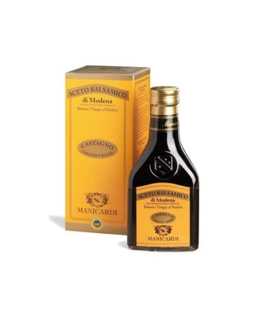 MANICARDI Balsamic Vinegar IGP of Modena Manicardi Chestnut Barrels 250 ml by Nelson Sicily