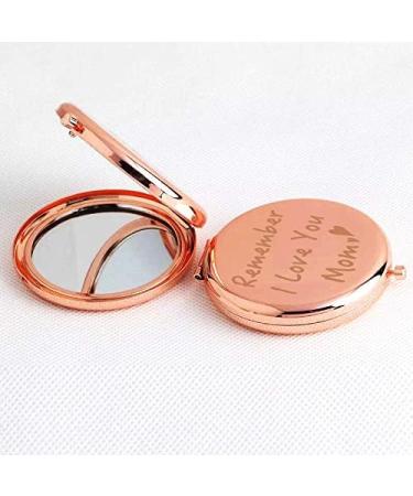 Mom Gifts from Daughter and Son - Engraved Vanity Makeup Mirror for Mother - Christmas & Birthday Present - Buy Online on GoSupps.com