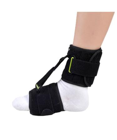 Adjustable Drop Foot Brace | Unisex AFO Support for Right/Left Foot | Improve Walking Gait & Relieve Achilles Tendon Pain Day & Night - Buy Online on GoSupps.com