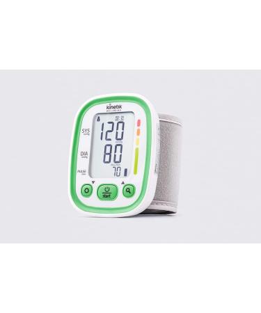 Kinetik Wellbeing Advanced Wrist Blood Pressure Monitor - NHS Approved with Universal Wrist Cuff - St John Ambulance Recommended - Buy Online on GoSupps.com