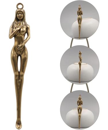 FAVOMOTO Retro Goddess Brass Ear Spoon Earwax Remover - Ear Wax Cleaner and Ear Curette - Buy Online on GoSupps.com