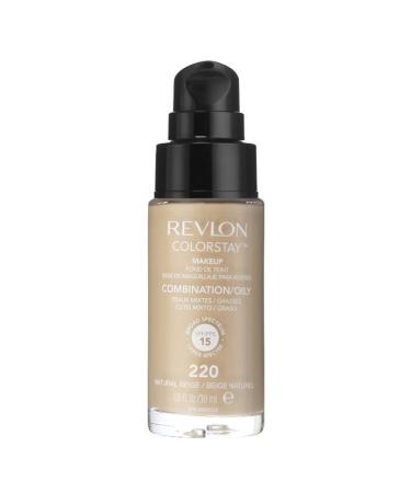 REVLON COLORSTAY MAKEUP BASE PARA ROSTRO OILY NATURAL BEIG 220